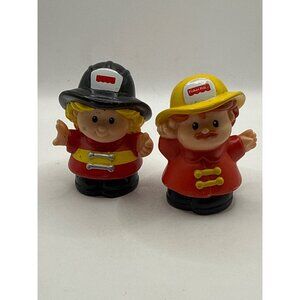Fisher Price Little People Vintage Cheryl Firefighters Helping Others Heros